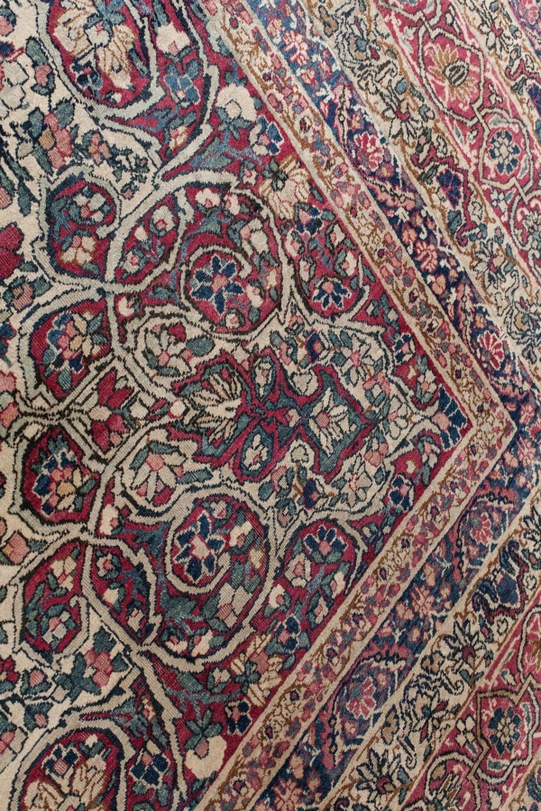 Antique Persian Kerman Carpet at Essie Carpets, Mayfair London