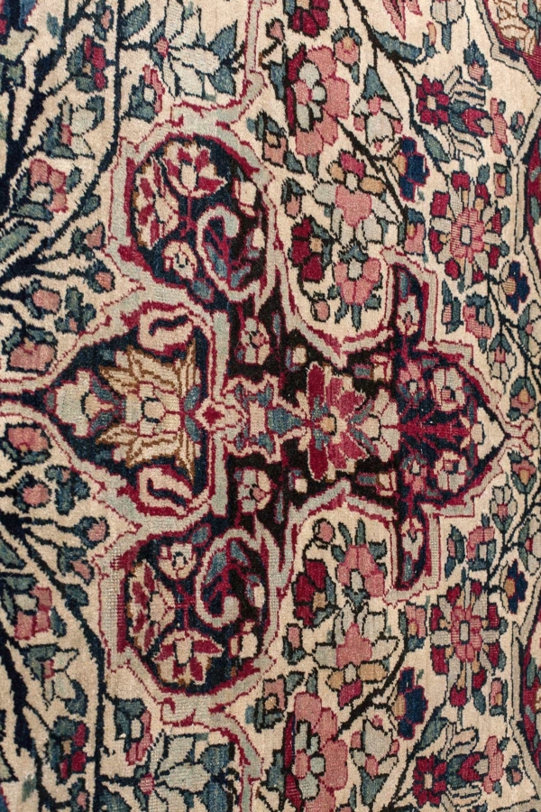 Antique Persian Kerman Carpet at Essie Carpets, Mayfair London