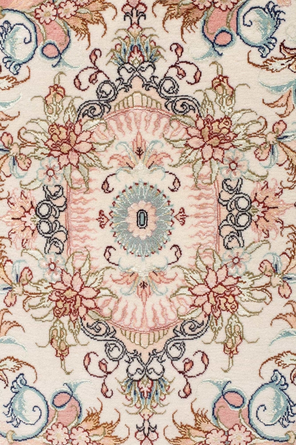 Very Fine Tabriz, Signed Carpet at Essie Carpets, Mayfair London