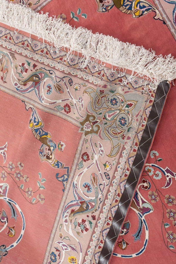 Very Fine Tabriz Signed  Rug at Essie Carpets, Mayfair London