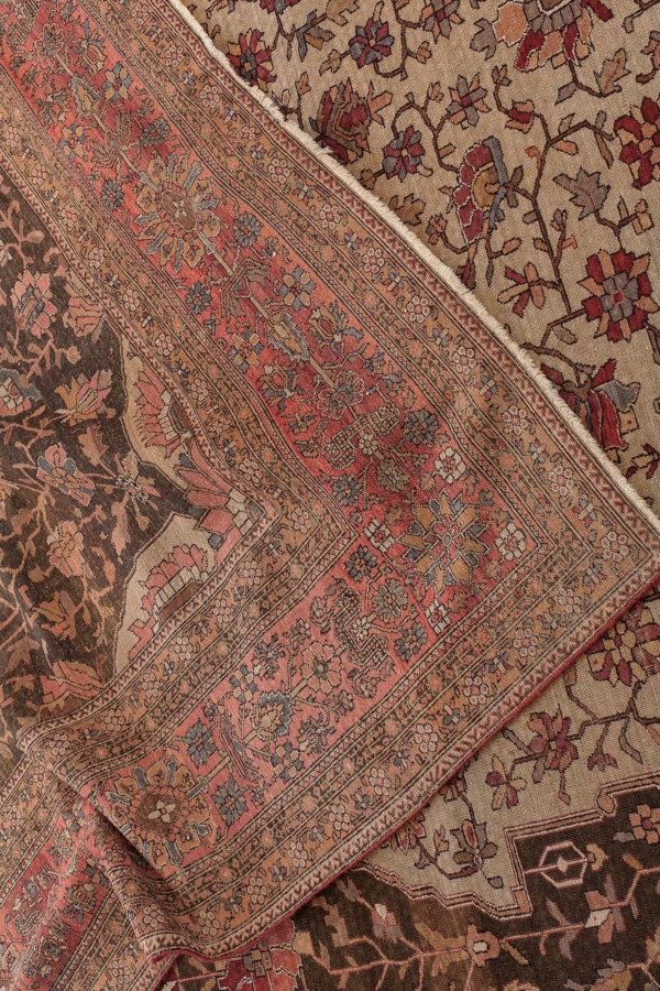Antique  Persian Saruk  Carpet at Essie Carpets, Mayfair London