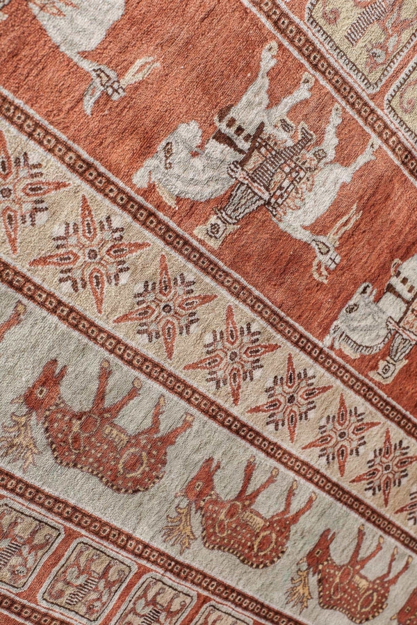 Signed, Persian Tabriz  Rug at Essie Carpets, Mayfair London