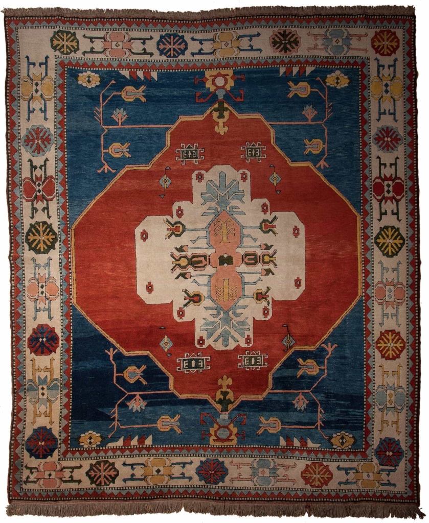 Old Turkish  Carpet at Essie Carpets, Mayfair London