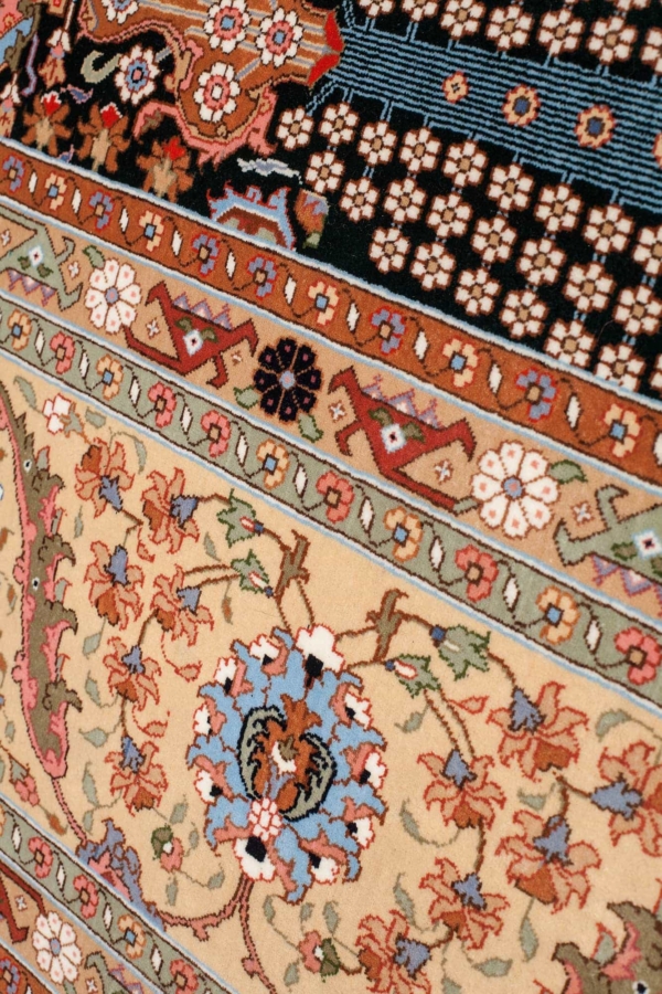Fine Tabriz Persian  Carpet at Essie Carpets, Mayfair London