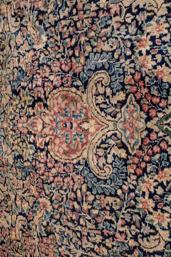 Fine Persian Ravar Kerman Carpet at Essie Carpets, Mayfair London