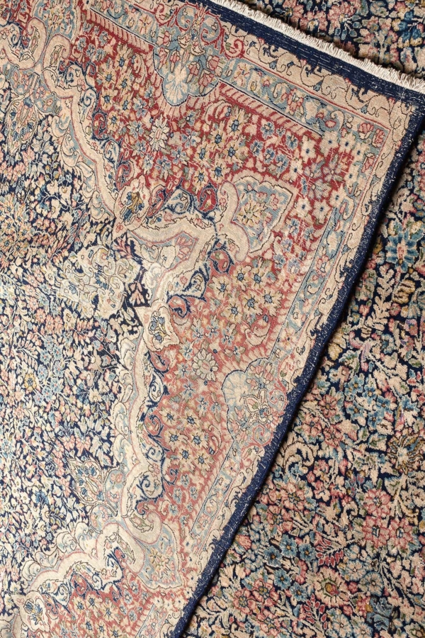 Fine Persian Ravar Kerman Carpet at Essie Carpets, Mayfair London
