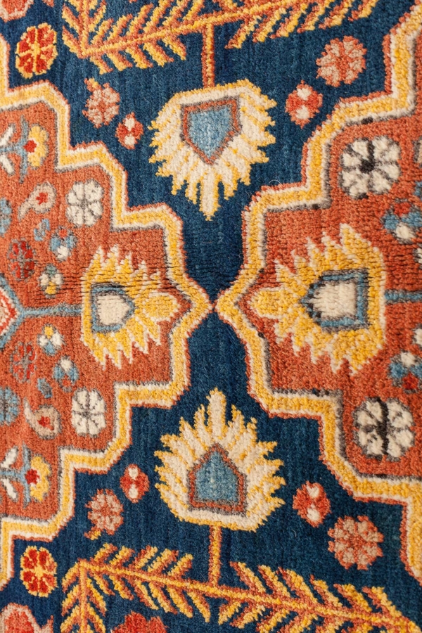 Old Persian SamarKand Carpet at Essie Carpets, Mayfair London