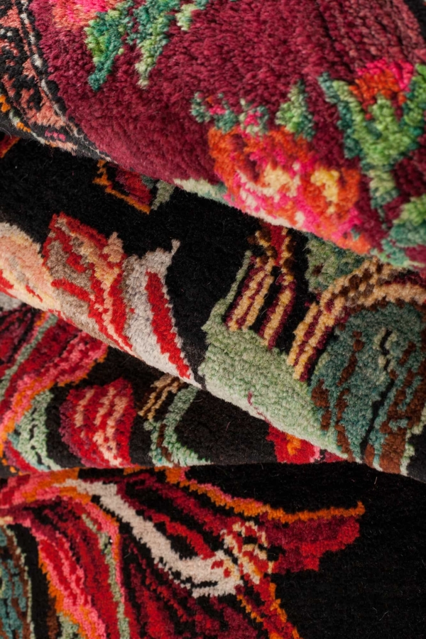 Caucasian 'Gol Farangi' Karabakh Rug at Essie Carpets, Mayfair London