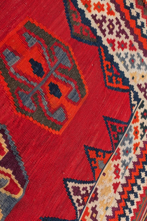 Persian Qashqai Kilim at Essie Carpets, Mayfair London