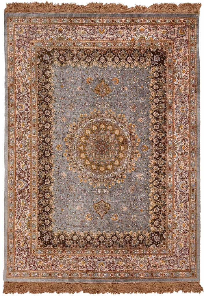 Very Fine, Signed Persian Tabriz Rug at Essie Carpets, Mayfair London