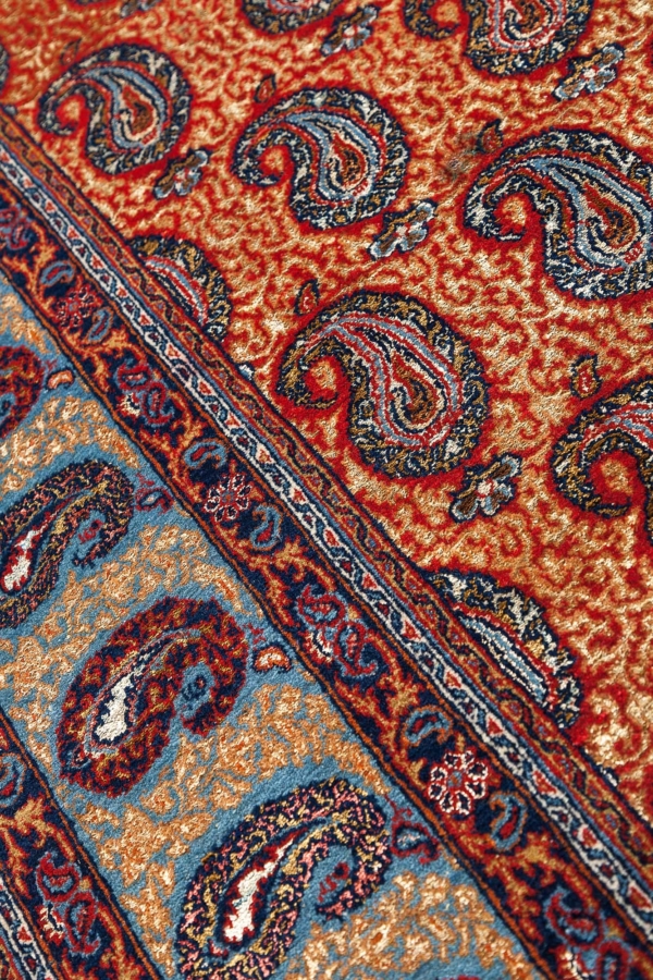 Very Fine Persian Qum Carpet at Essie Carpets, Mayfair London