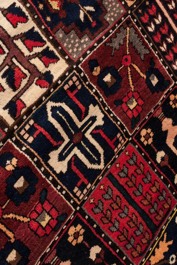 Old Bakhtiari Rug at Essie Carpets, Mayfair London