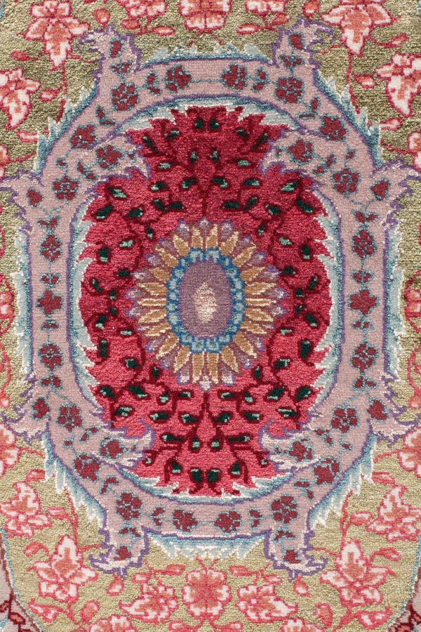 Fine Signed Tabriz Carpet at Essie Carpets, Mayfair London