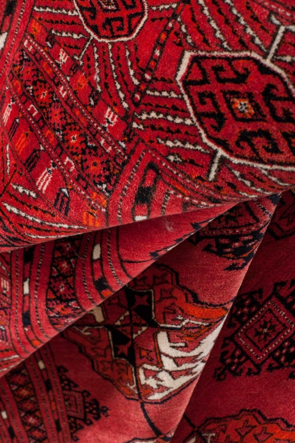Persian Bukhara  Carpet at Essie Carpets, Mayfair London