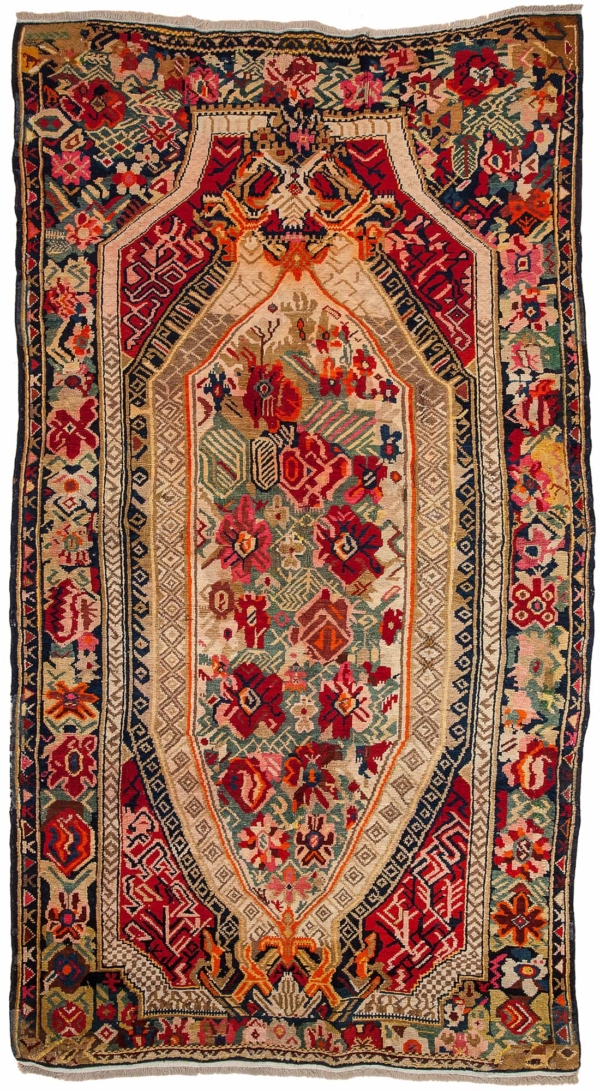 Karabakh Gol Farangi Rug at Essie Carpets, Mayfair London