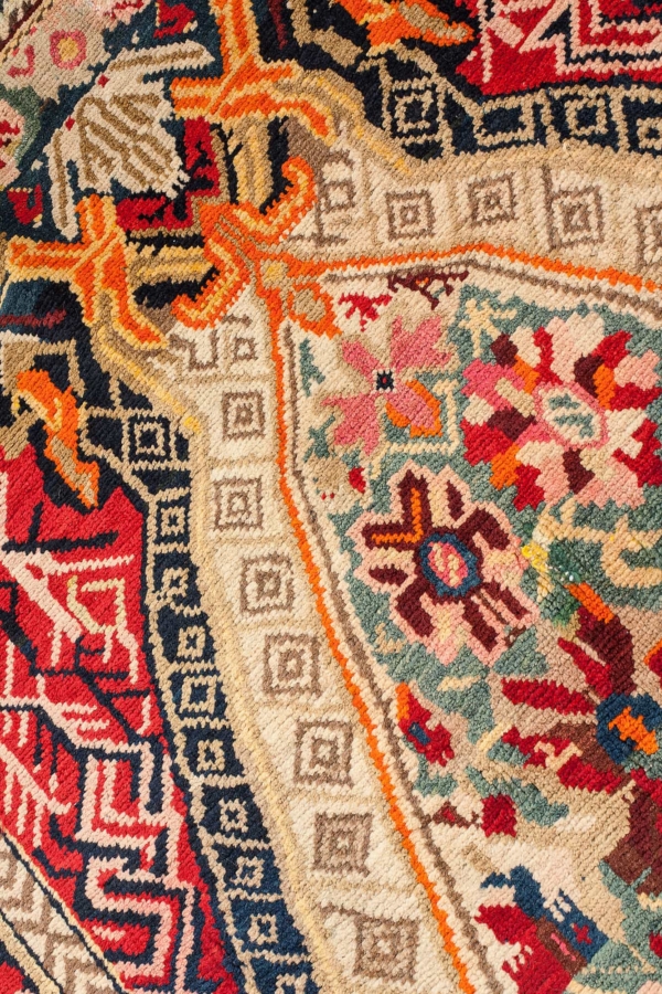 Karabakh Gol Farangi Rug at Essie Carpets, Mayfair London