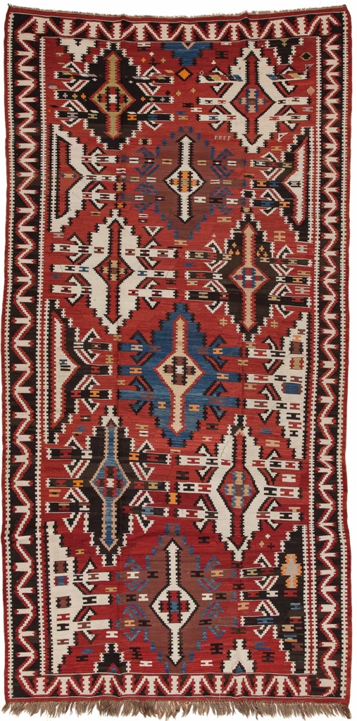 Persian Kilim Gallery Runner Kilim I Runner at Essie Carpets, Mayfair London