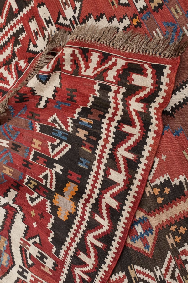 Persian Kilim Gallery Runner Kilim I Runner at Essie Carpets, Mayfair London