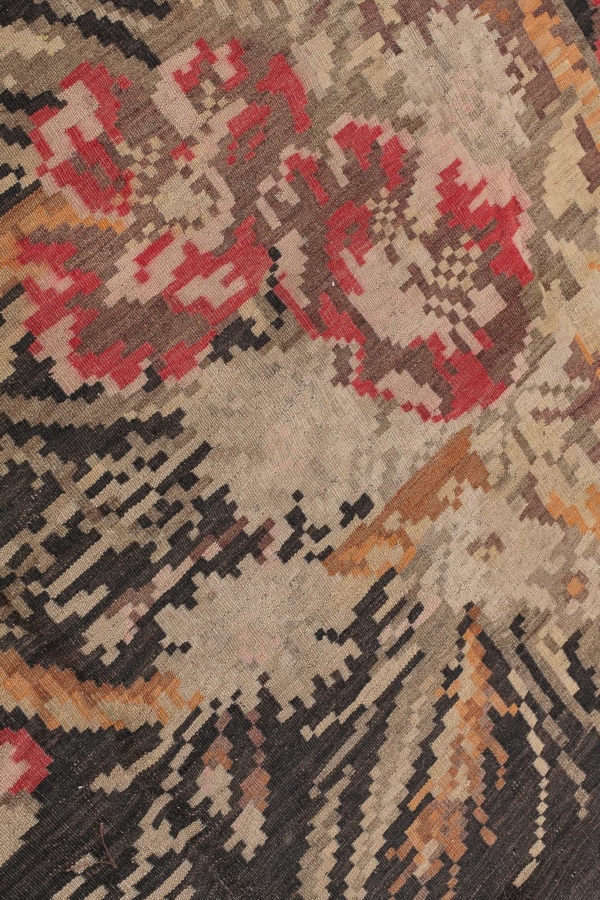 Bessa Arabian Gol Farangi Kilim Kilim at Essie Carpets, Mayfair London