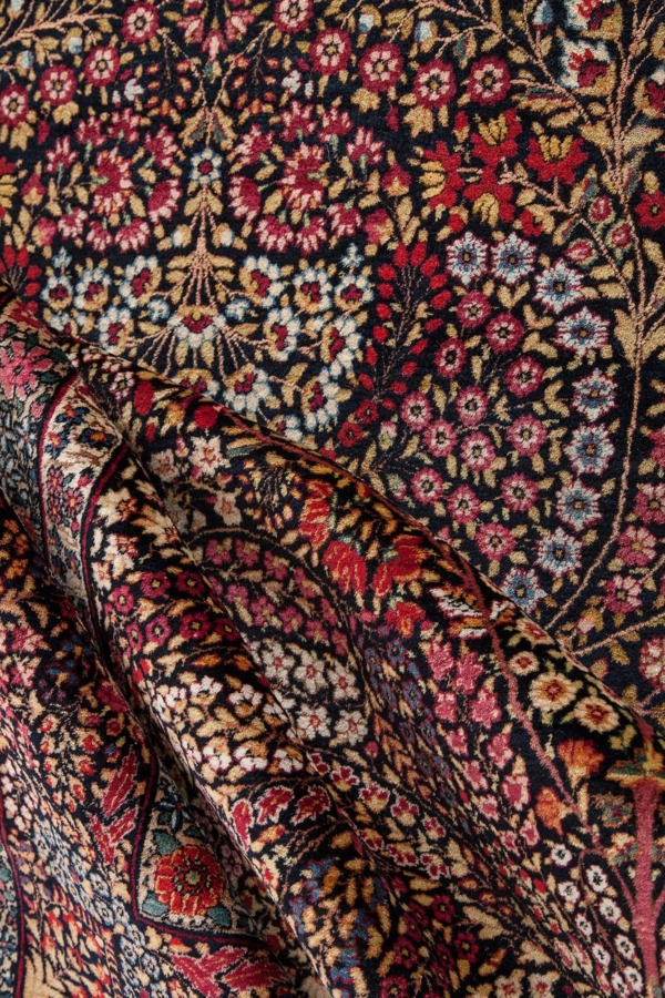 Fine Persian Ravar Kerman Rug at Essie Carpets, Mayfair London