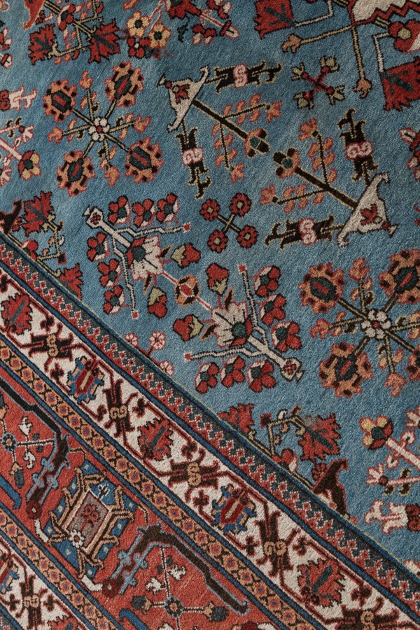 Fine Persian Joshagan Carpet at Essie Carpets, Mayfair London