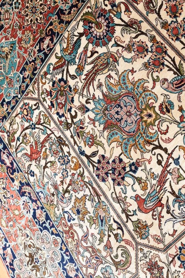 Exquisite Very Fine Turkish Hereke Carpet at Essie Carpets, Mayfair London