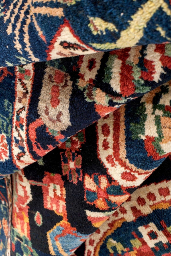 Old Bakhtiari Gol Farangi Rug at Essie Carpets, Mayfair London