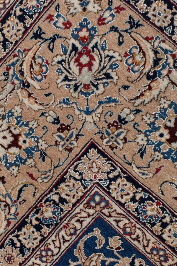 Old Fine Persian Nain Todeshk Rug at Essie Carpets, Mayfair London