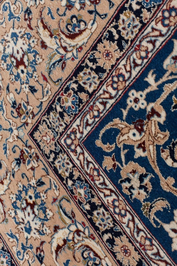 Old Fine Persian Nain Todeshk Rug at Essie Carpets, Mayfair London
