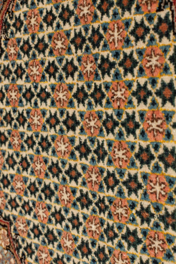Very Fine Old Persian Qum Rug at Essie Carpets, Mayfair London