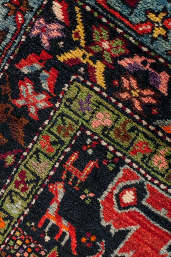 Very Old Caucasian Karabakh  Runner at Essie Carpets, Mayfair London