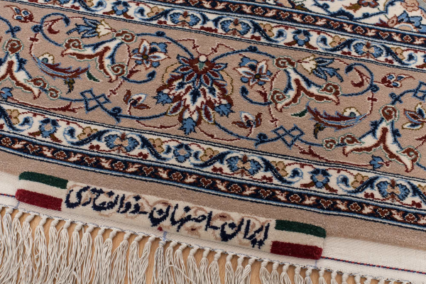 Persian Signed Esfahan Rug at Essie Carpets, Mayfair London