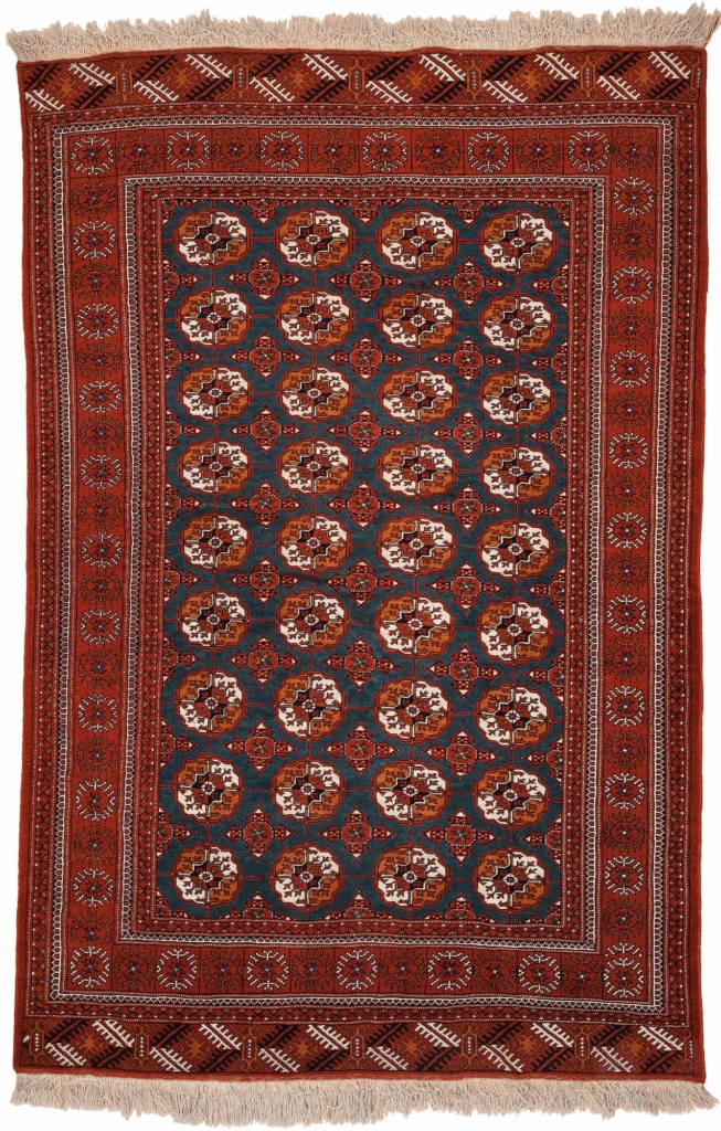 Russian Bukhara Rug at Essie Carpets, Mayfair London