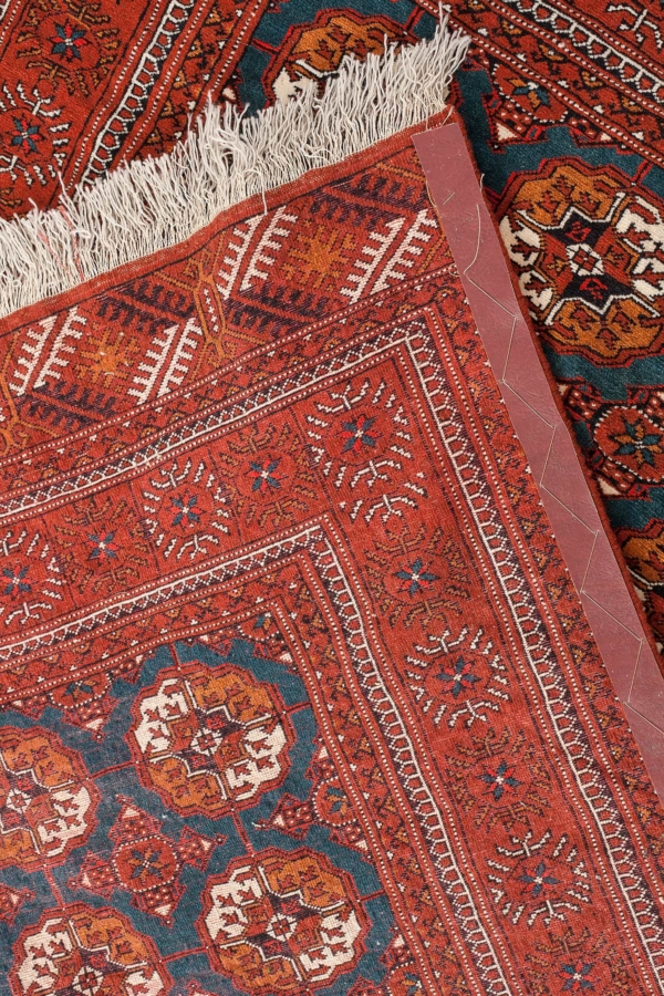 Turkmen Bukhara Rug Turkmenistan at Essie Carpets, Mayfair London