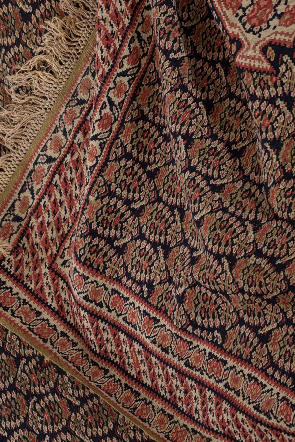 Antique Persian Senneh Kilim at Essie Carpets, Mayfair London