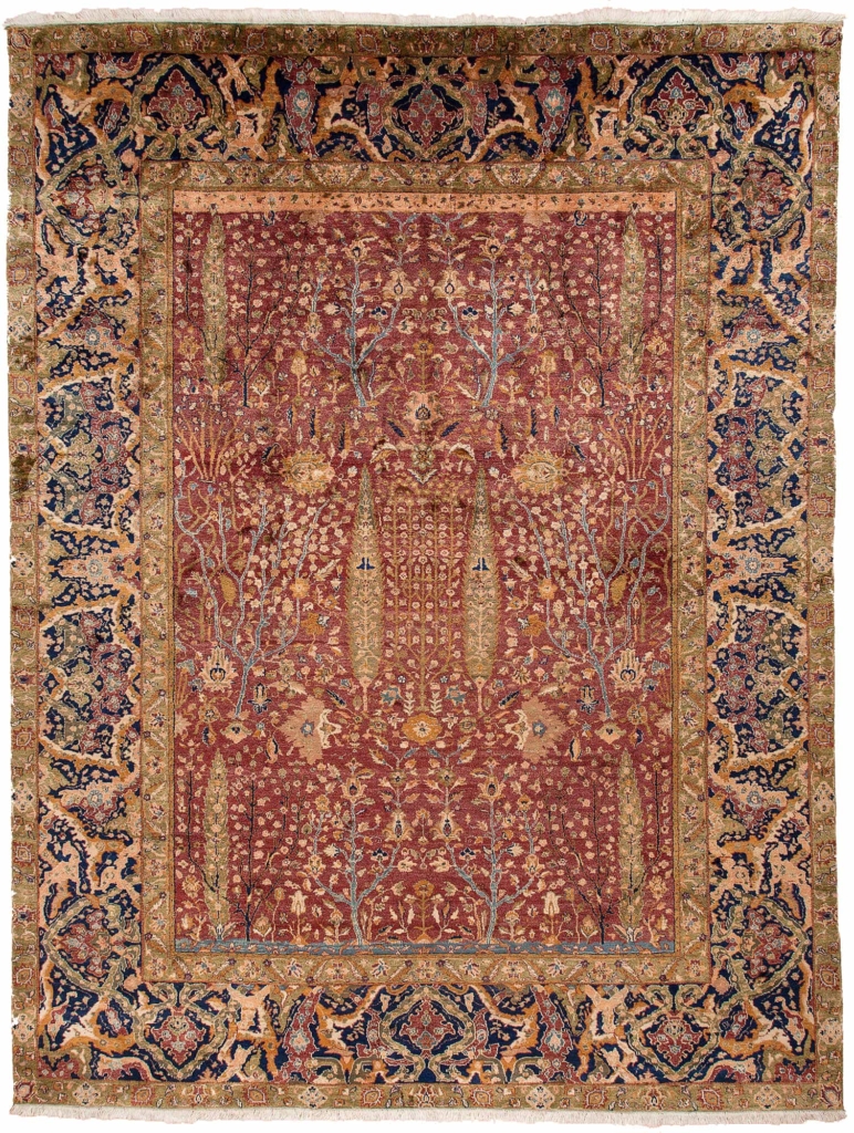 Fine, Indian  Carpet at Essie Carpets, Mayfair London