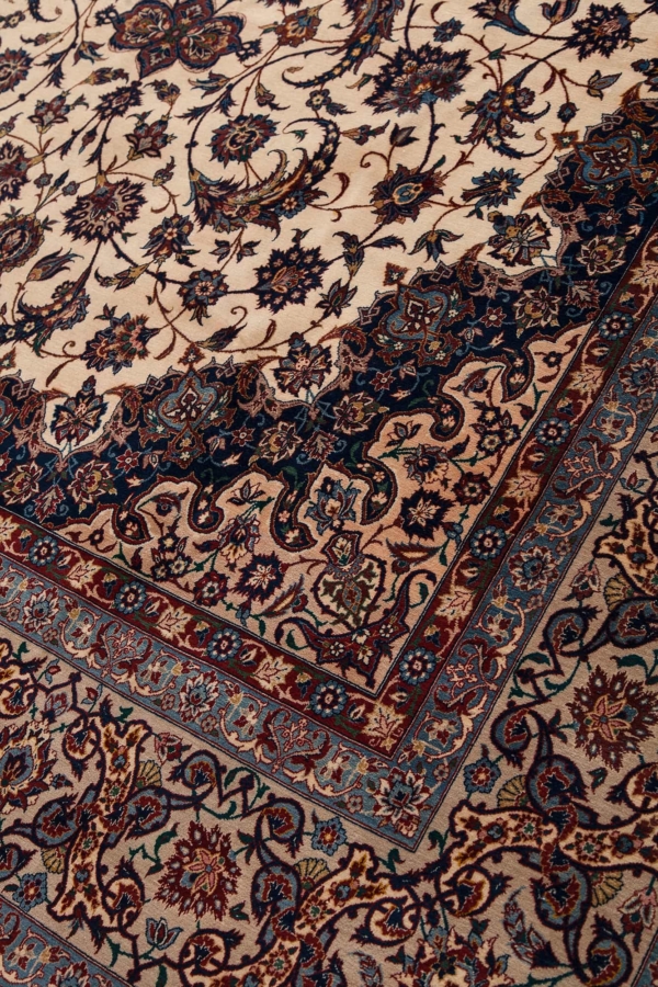 Very Fine Persian Kashan Carpet at Essie Carpets, Mayfair London