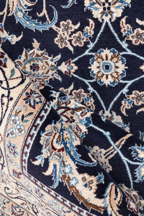 Fine Persian Nain Carpet at Essie Carpets, Mayfair London