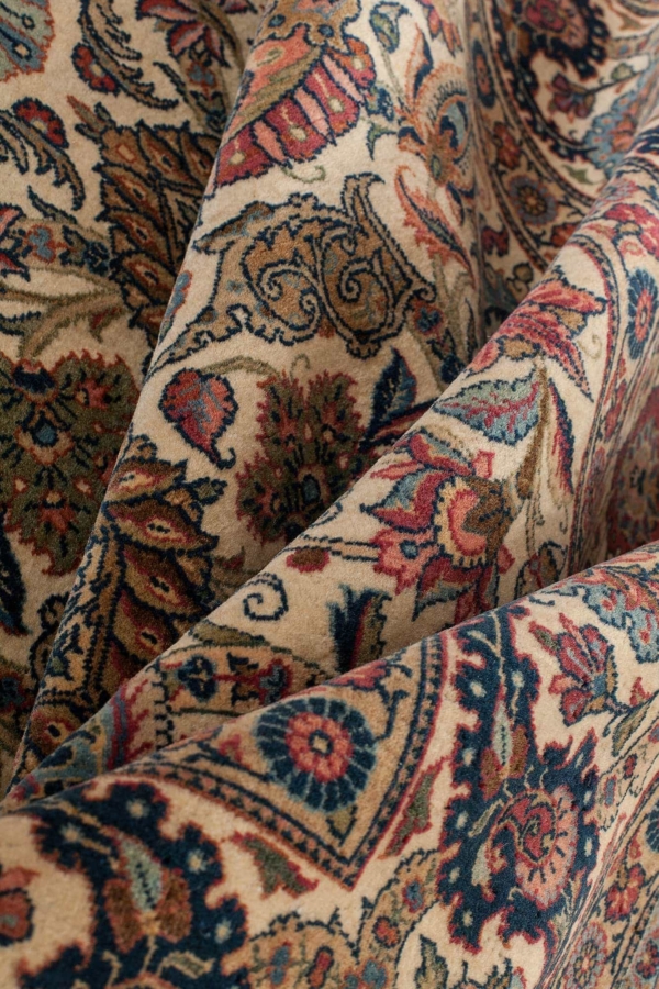 Signed Persian Kashan  Rug at Essie Carpets, Mayfair London
