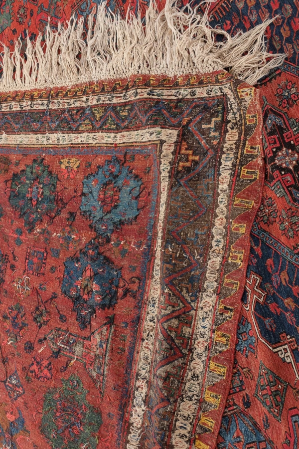 Old Kuba Soumac Kilim at Essie Carpets, Mayfair London
