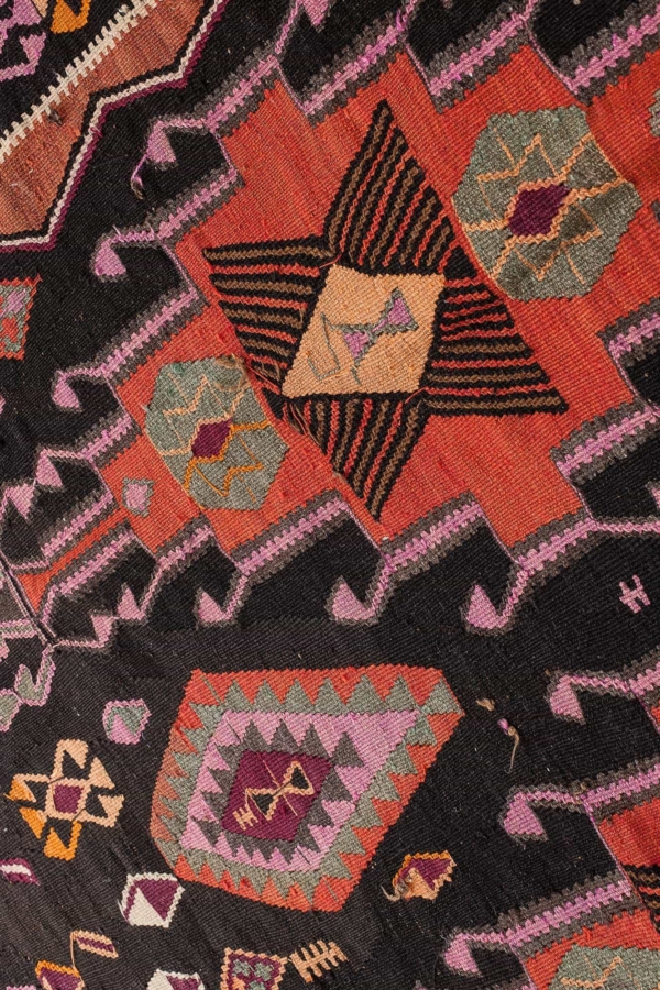 Caucasian Kilim at Essie Carpets, Mayfair London