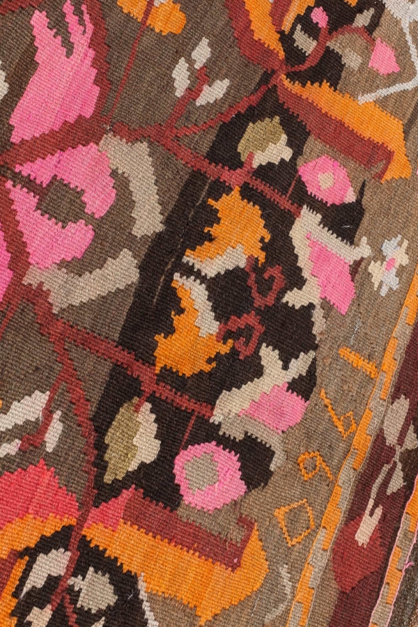 Dated Bessarabian Kilim at Essie Carpets, Mayfair London