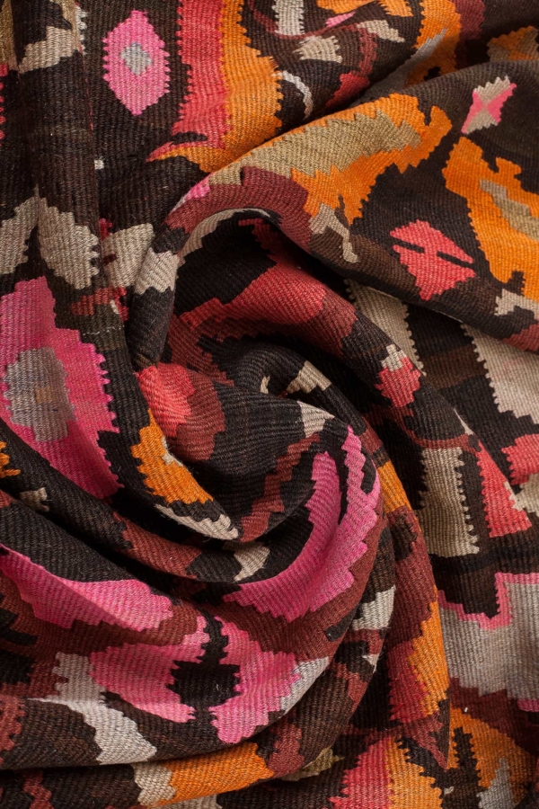 Dated Bessarabian Kilim at Essie Carpets, Mayfair London