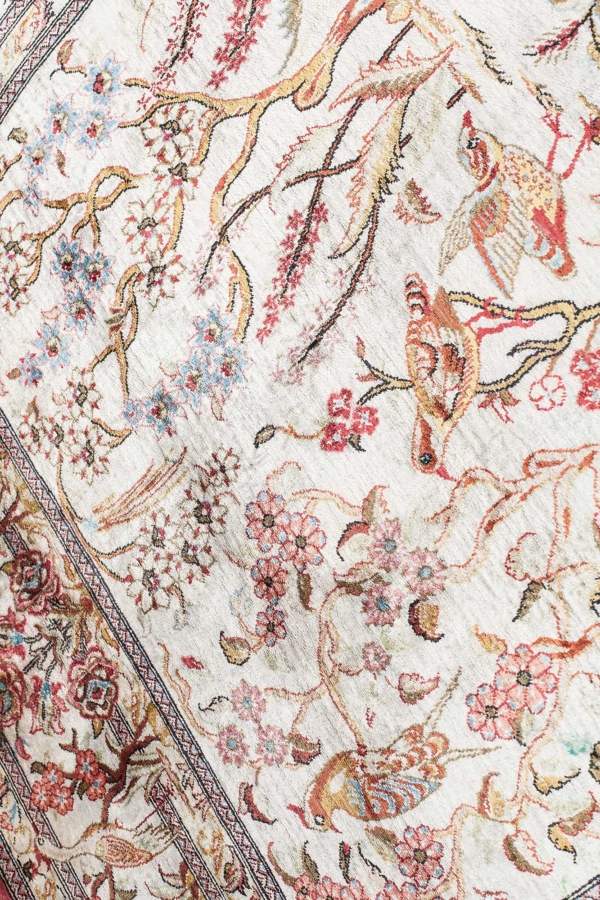 Fine Persian Qum  Rug at Essie Carpets, Mayfair London