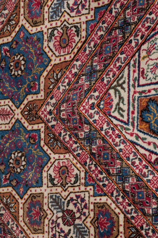 Large and Unusual Kashan Carpet at Essie Carpets, Mayfair London