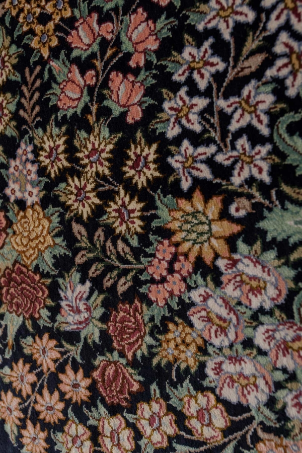 Beautiful and Unusual Persian Qum Rug at Essie Carpets, Mayfair London