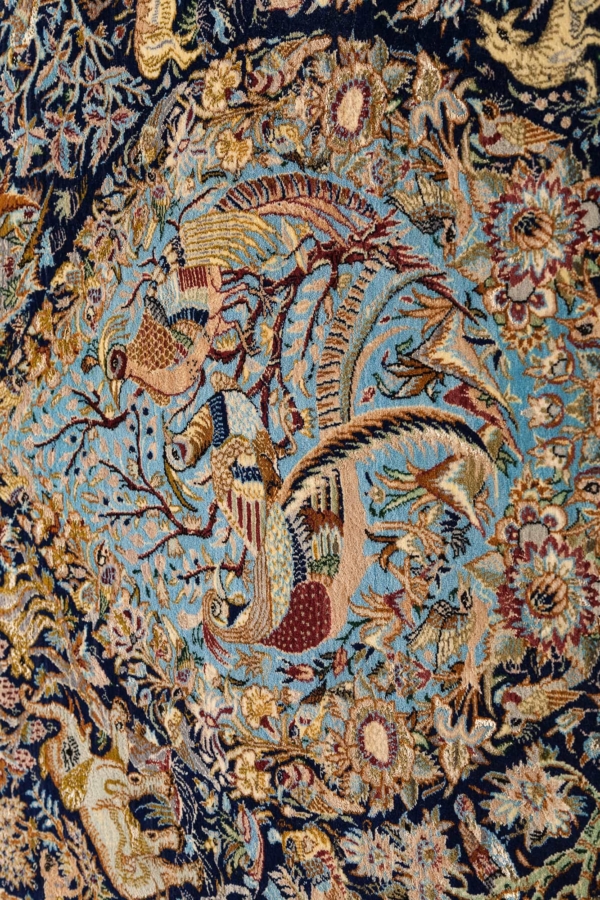 Exquisite Persian Esfahan Rug at Essie Carpets, Mayfair London