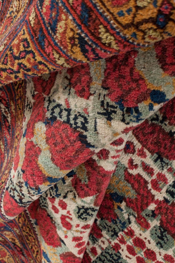 Afshar Neyriz Rug at Essie Carpets, Mayfair London