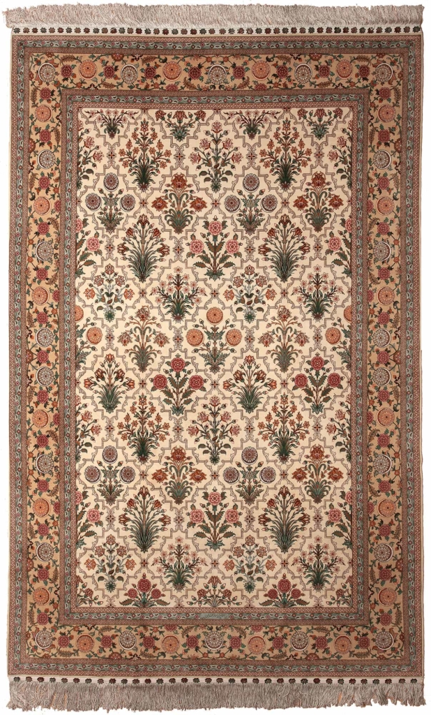 Fine Persian Signed Tabriz Carpet at Essie Carpets, Mayfair London
