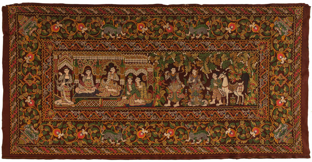 Oriental Court Tapestry at Essie Carpets, Mayfair London